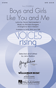 Boys and Girls Like You and Me TTBB choral sheet music cover